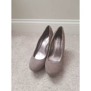 Taupe Wedge heels